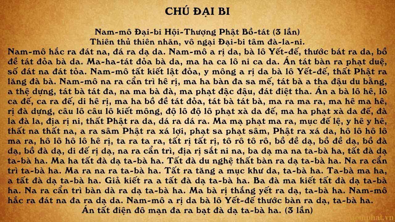 Chú Đại Bi